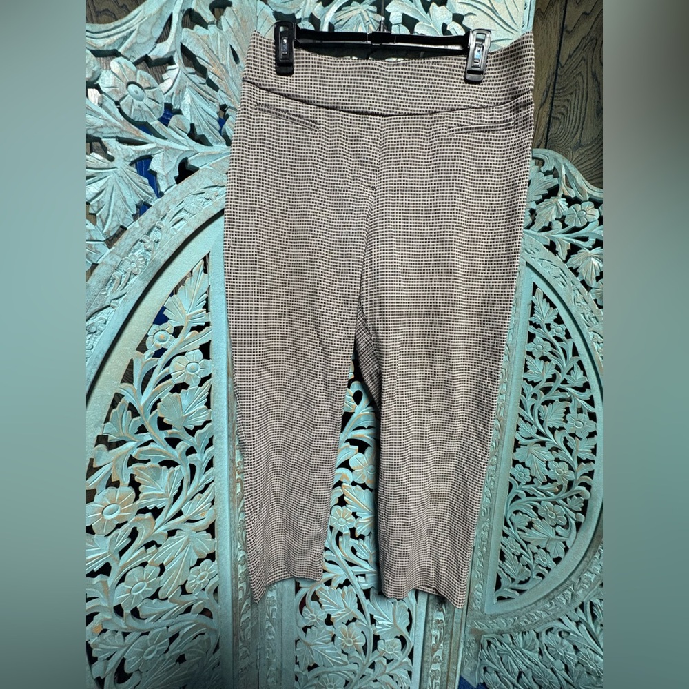 Apt. 9 Black and White Checkered Pants